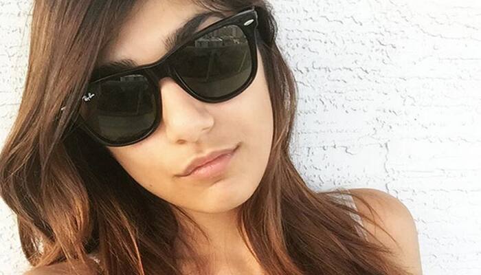No1 Porn Star Top In World - Mia Khalifa In Pics: Top facts about No 1 'porn star'; will she ...