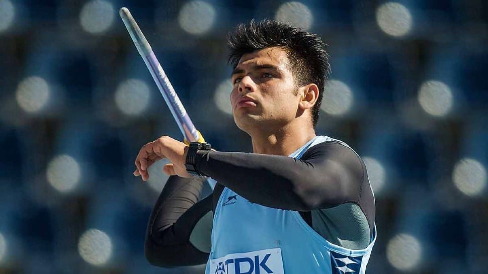 India javelin thrower Neeraj Chopra. (Source: Twitter)