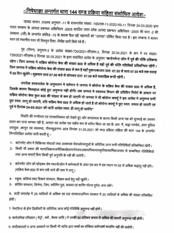 Gautam Budhh Nagar COVID-19 guidelines