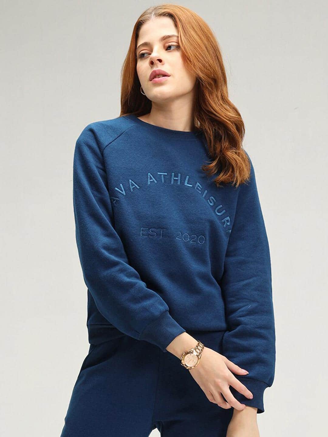 CAVA Cava Moscow Blue Essential Sweatshirt CAVA Cava Moscow Blue Essential Sweatshirt