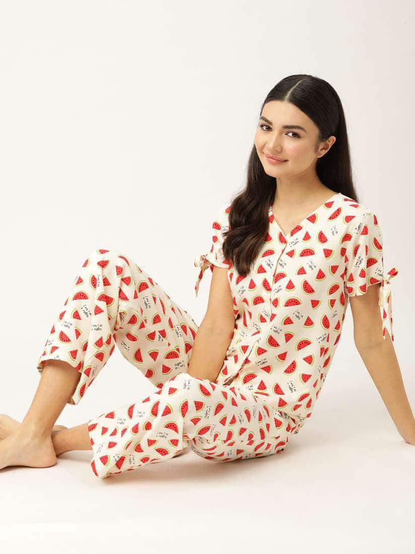 Night suits for ladies myntra best sale