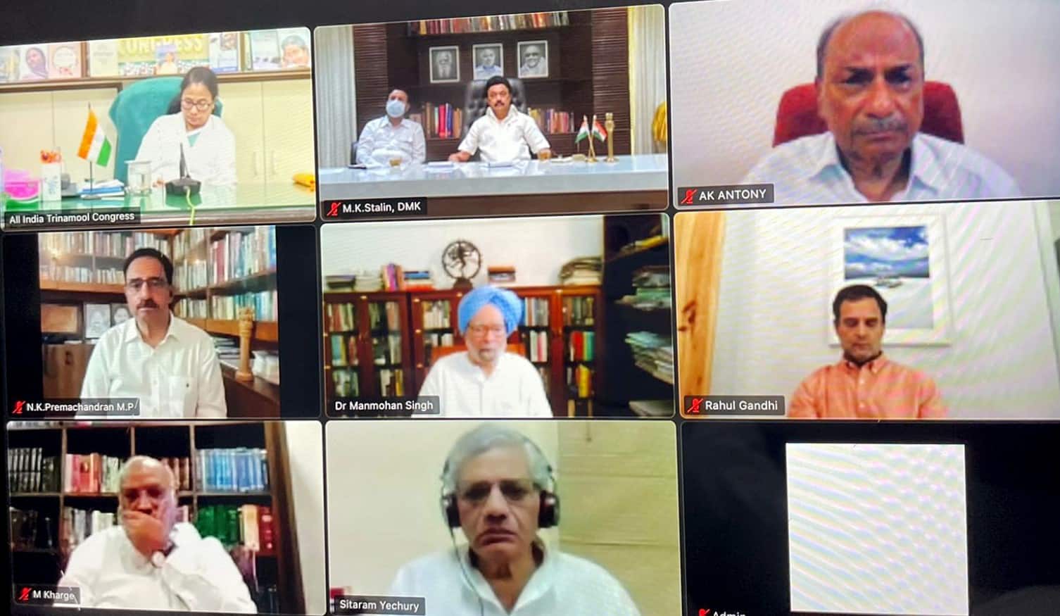 Leaders of 19 Opposition parties meet virtually, make 11 demands including SC-monitored probe into use of Pegasus