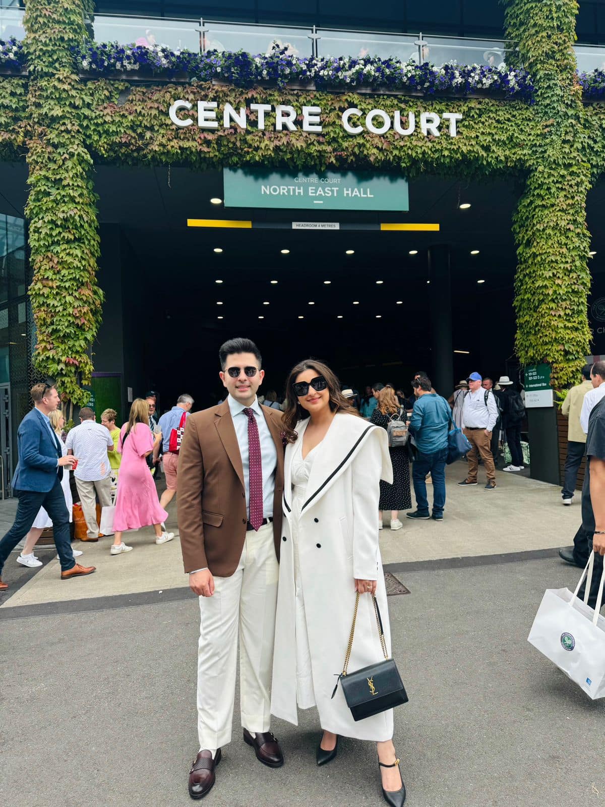 Parineeti Chopra Enjoys Wimbledon Finals with Hubby Raghav Chadha In Stylish Avatar - See Pics | People News