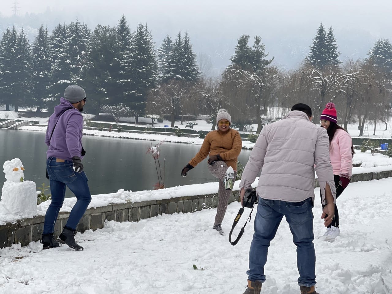 Kashmir snowfall