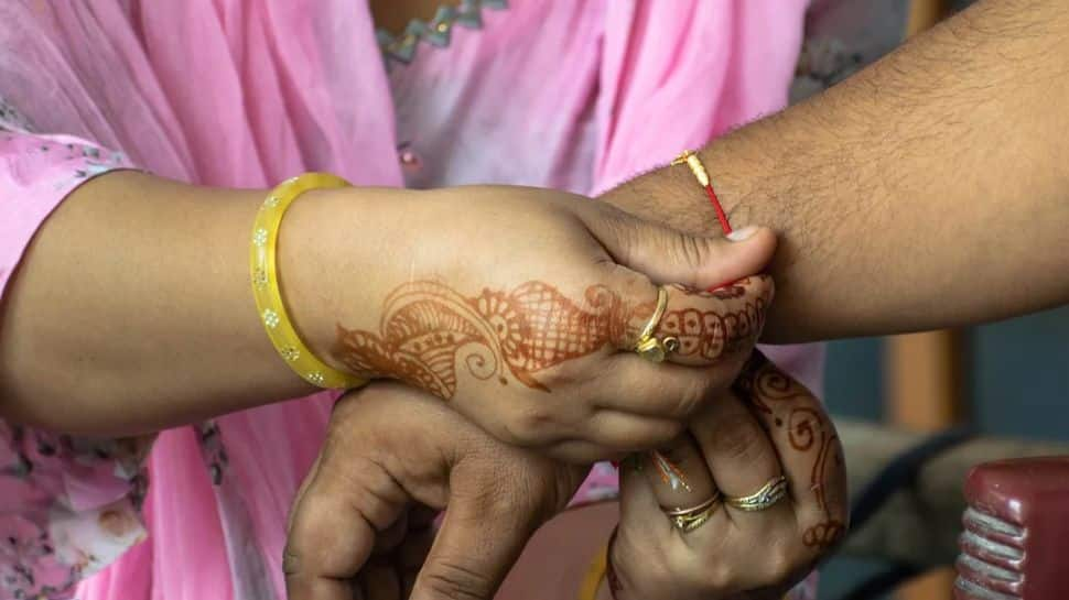 Rakhi tying