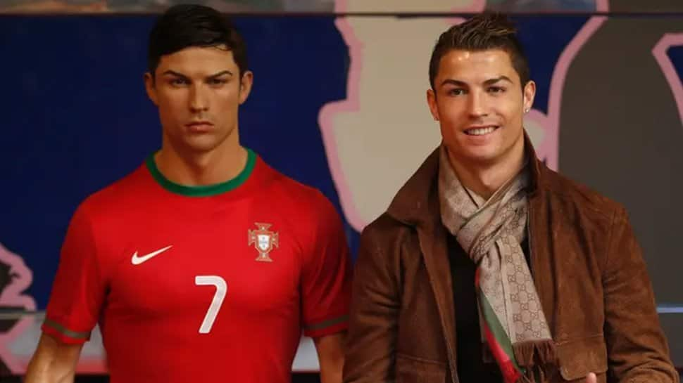 Ronaldo wax statue