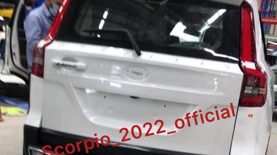 Upcoming Mahindra Scorpio leaked photos