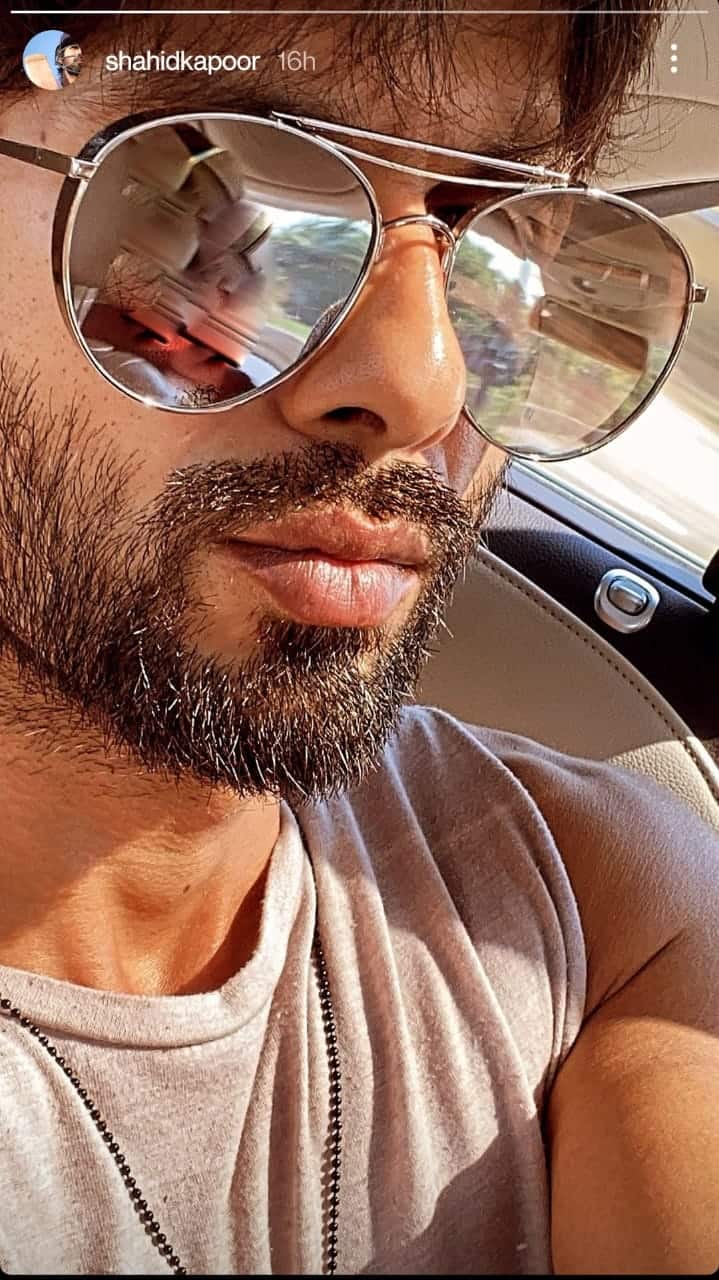 Shahid Kapoor shares new look