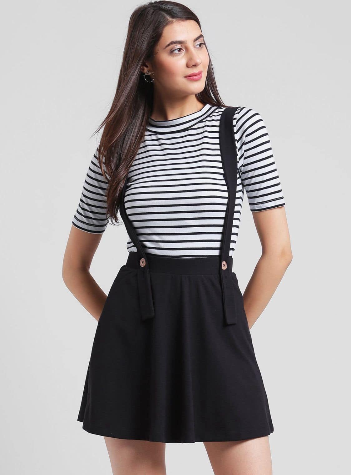 Rigo RIGO Black Flared Mini Skirt Rigo RIGO Black Flared Mini Skirt