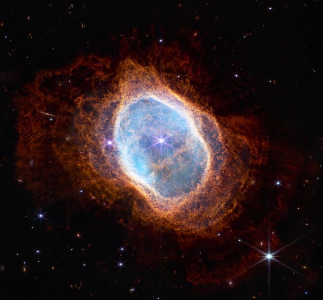 James Webb Space Telescope's image of the Southern Ring Nebula