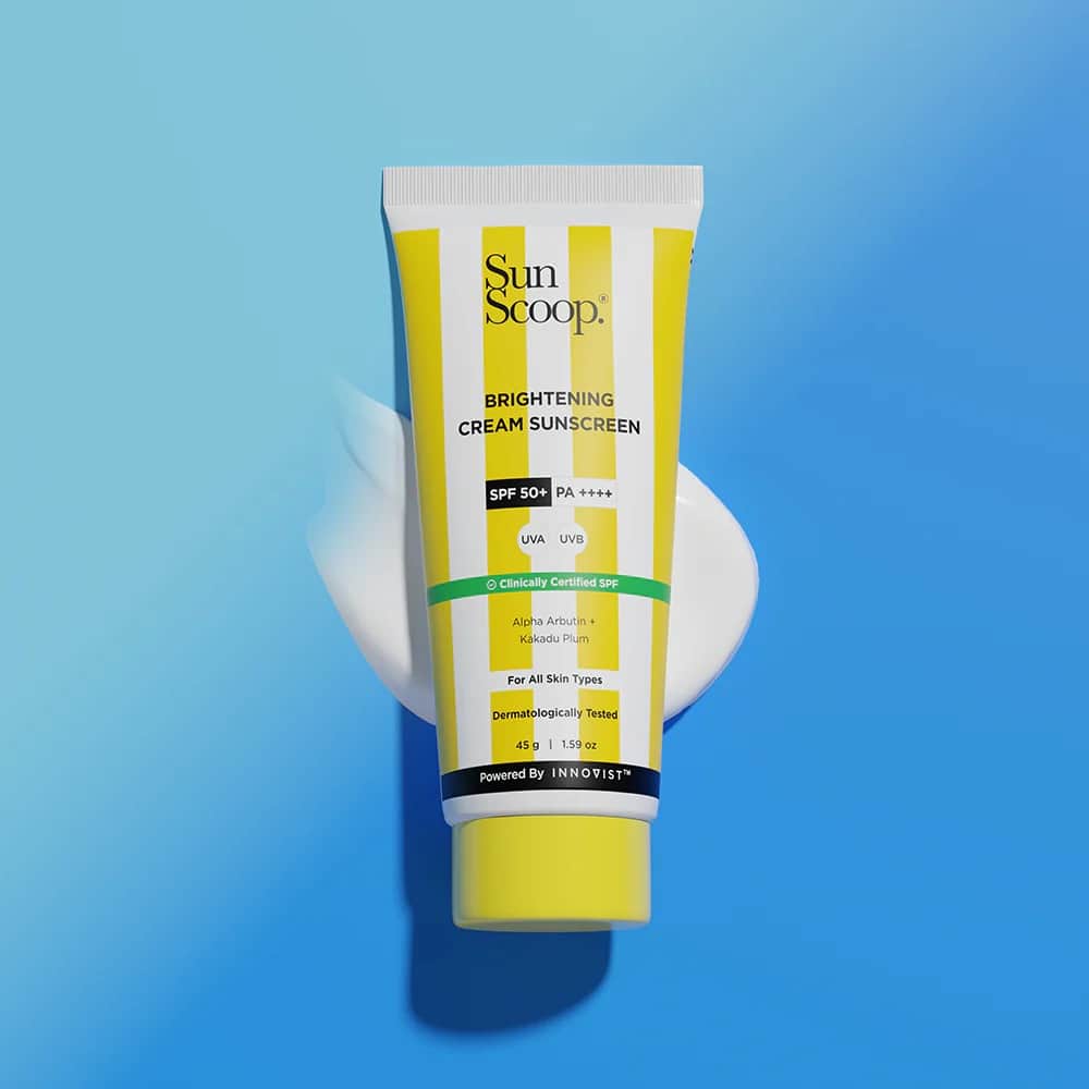 SunScoop Skin Brightening Sunscreen with SPF 50 and PA++++