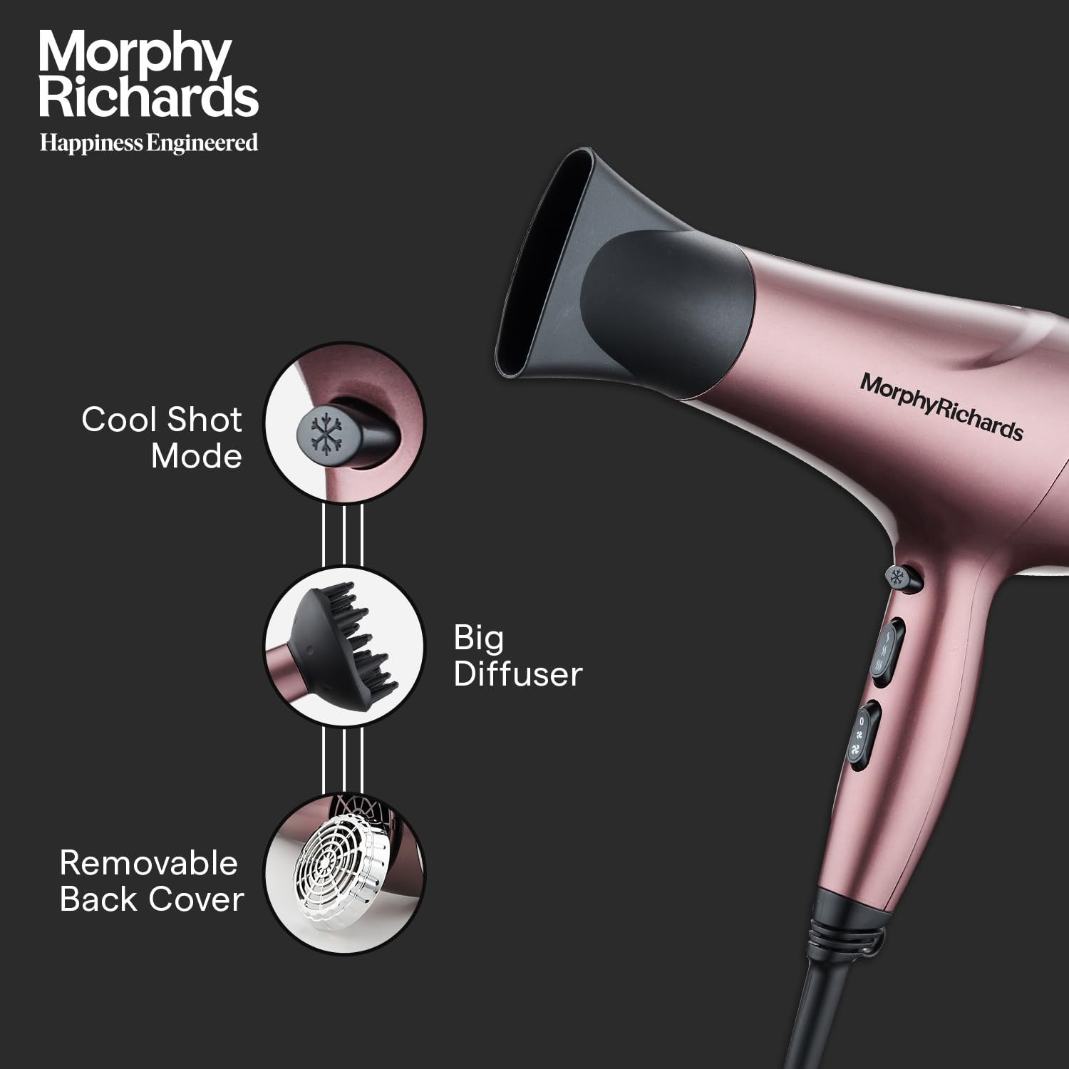 Morphy richards hair dryer best sale