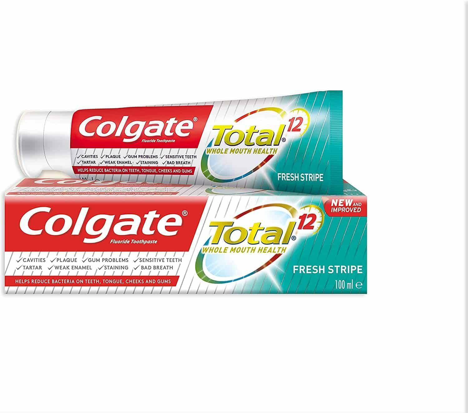 Colgate Total 12 Hour Protection Fresh Stripe Toothpaste (100ml) Colgate Total 12 Hour Protection Fresh Stripe Toothpaste (100ml)