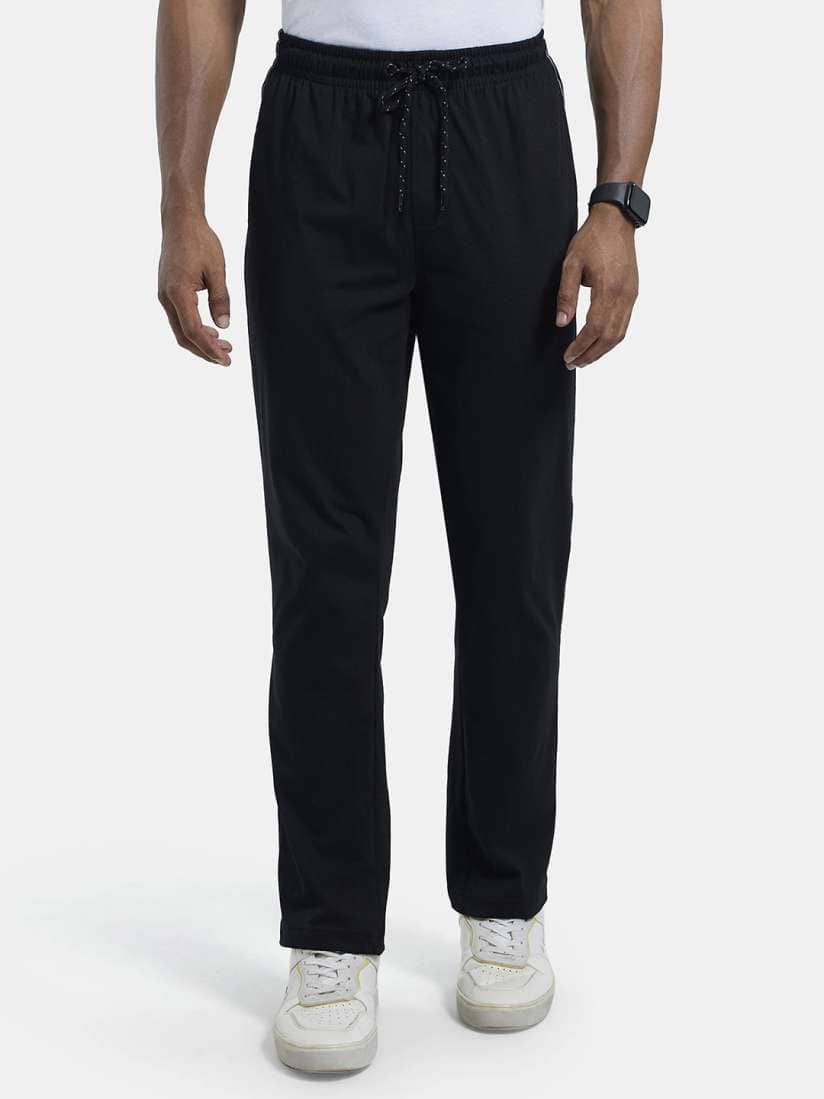 Jockey Combed Cotton Rich Trackpant with Side Pockets-9500