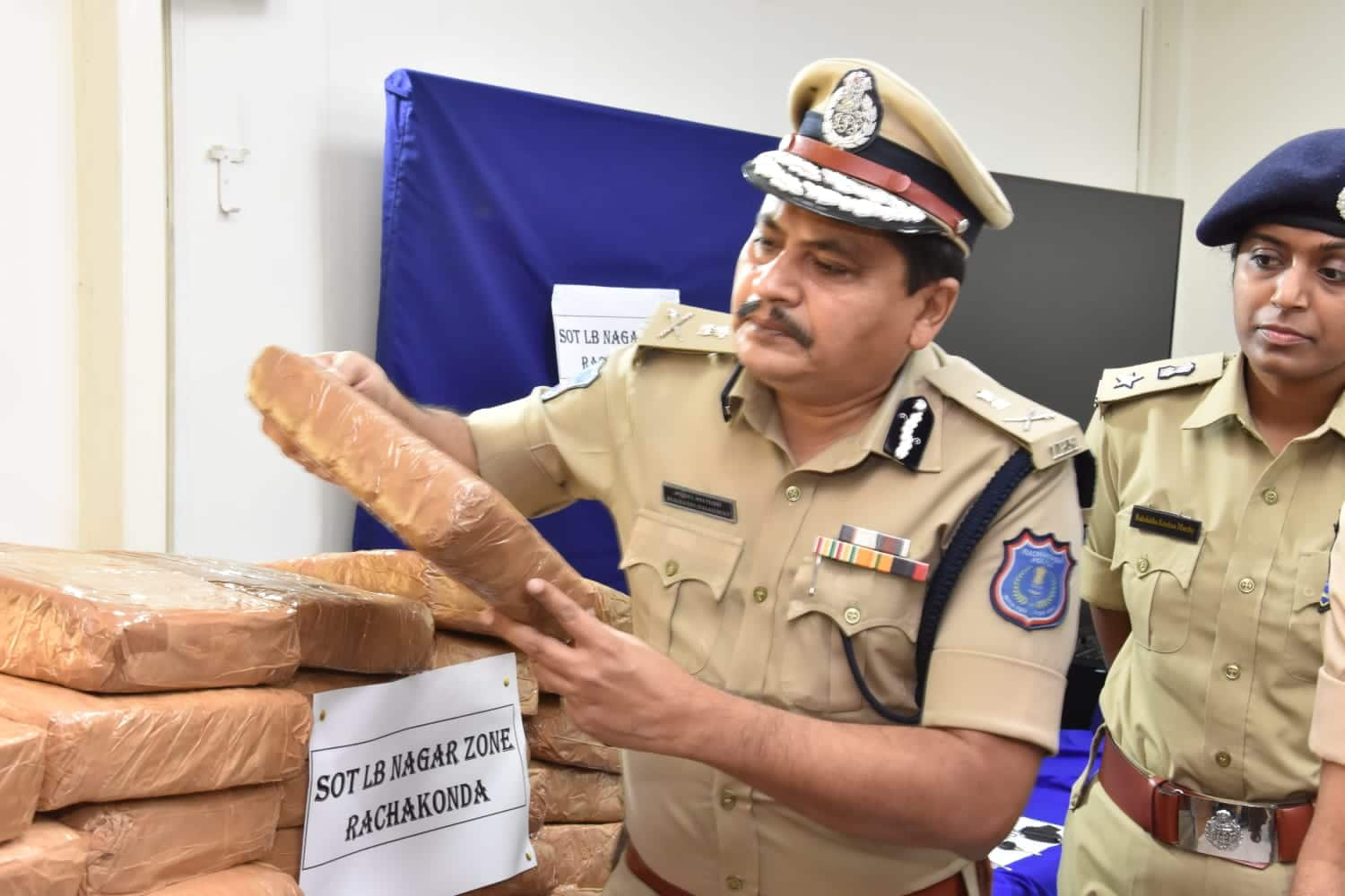 Marijuana Ganja Telangana Police