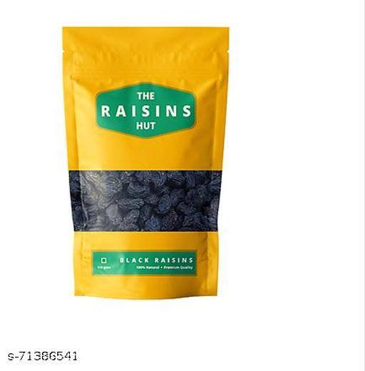 The Raisins Hut Natural Black Raisins (Seedless) - 450g