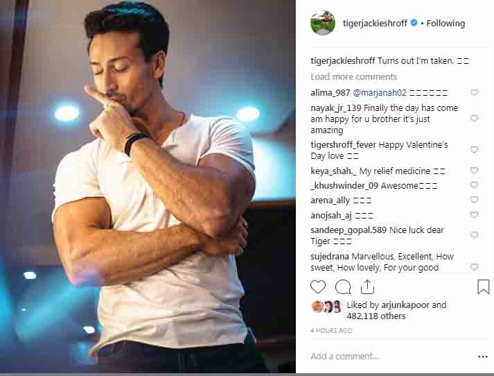 Download Handsome Tiger Shroff Wallpaper | Wallpapers.com