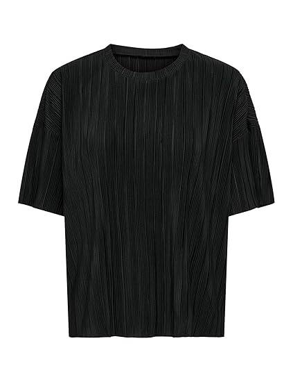 ONLY Women's Solid Oversized Fit T-Shirt ONLY Women's Solid Oversized Fit T-Shirt