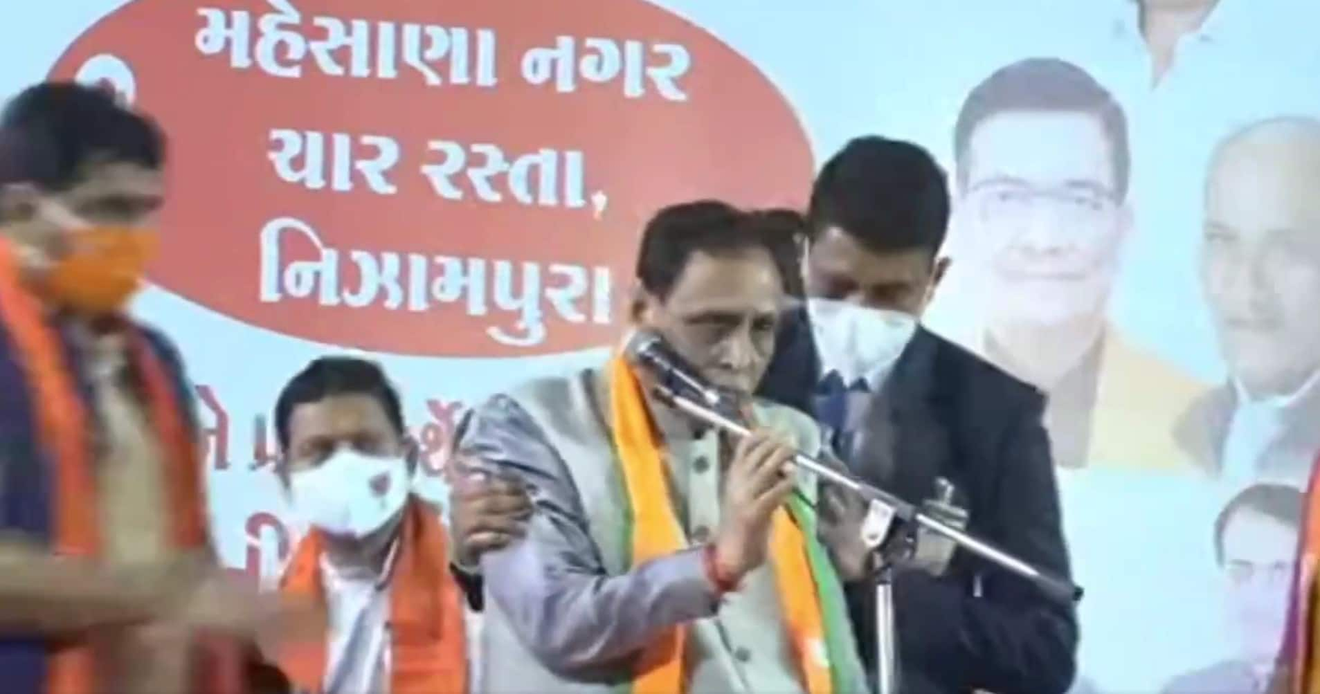 Gujarat CM Vijay Rupani collapses