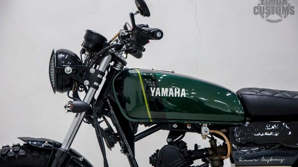 This Retro Bike Is Actually A Modified Yamaha Libero Underneath Looks Modern Auto News Zee News