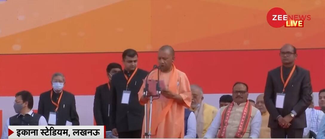 Yogi Adityanath&#039;s mega swearing-in ceremony 