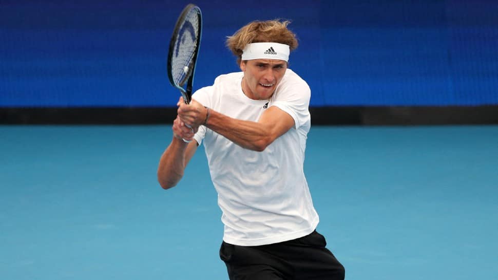 Alexander Zverev in action at the ATP Cup. (Photo: Reuters)