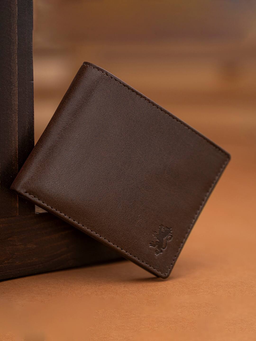 Red Tape Solid Leather Two Fold Wallet Red Tape Solid Leather Two Fold Wallet