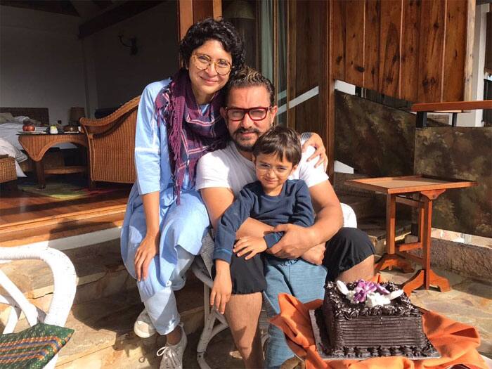 Aamir Khan in Meghalaya with wife Kiran Rao, son Azad Rao ...