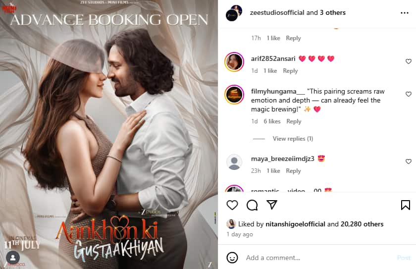 aankhon ki gustaakhiyan review