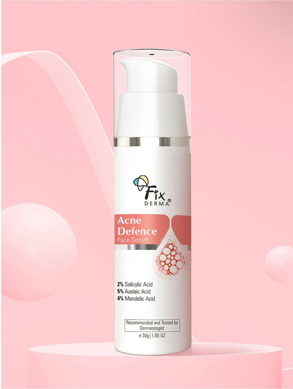 FIXDERMA Anti-Acne Face Serum with Salicylic Acid & Aloevera - 30 g FIXDERMA Anti-Acne Face Serum with Salicylic Acid & Aloevera - 30 g