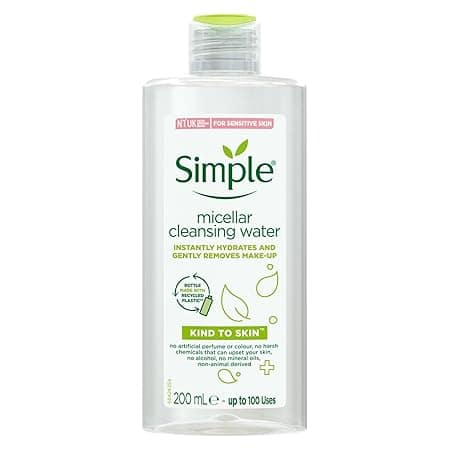 Simple Kind To Skin Micellar Cleansing Water 200 ml Simple Kind To Skin Micellar Cleansing Water 200 ml