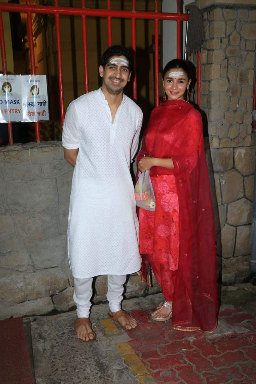 Alia Bhatt with Ayan Mukerji