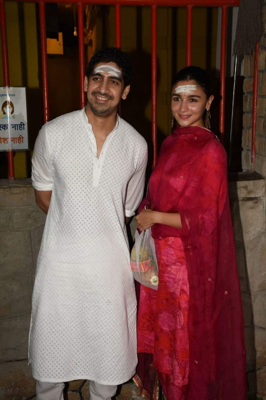 Alia Bhatt with Ayan Mukerji