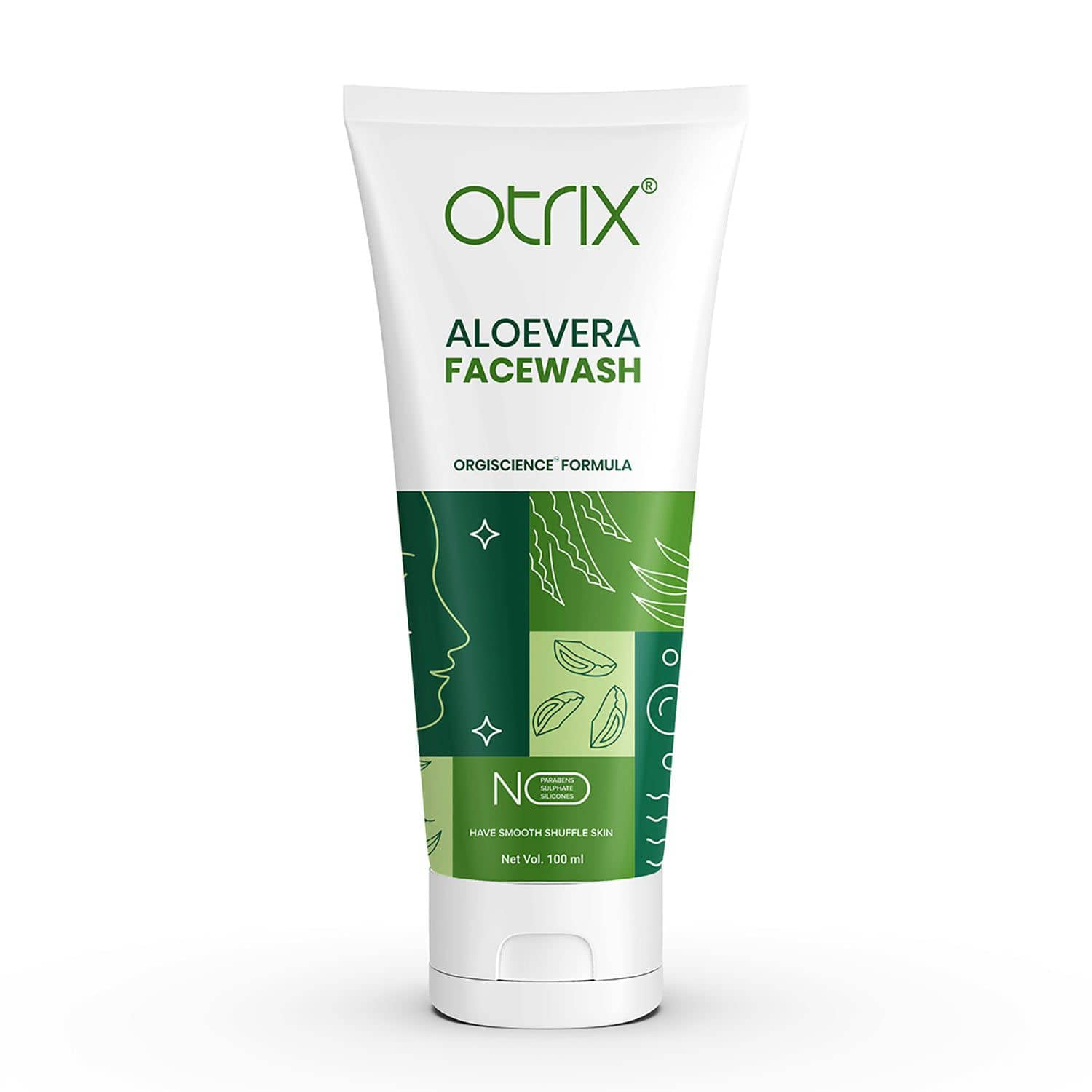 Otrix Life Science Aloe Vera Face Wash for Sensitive Skin