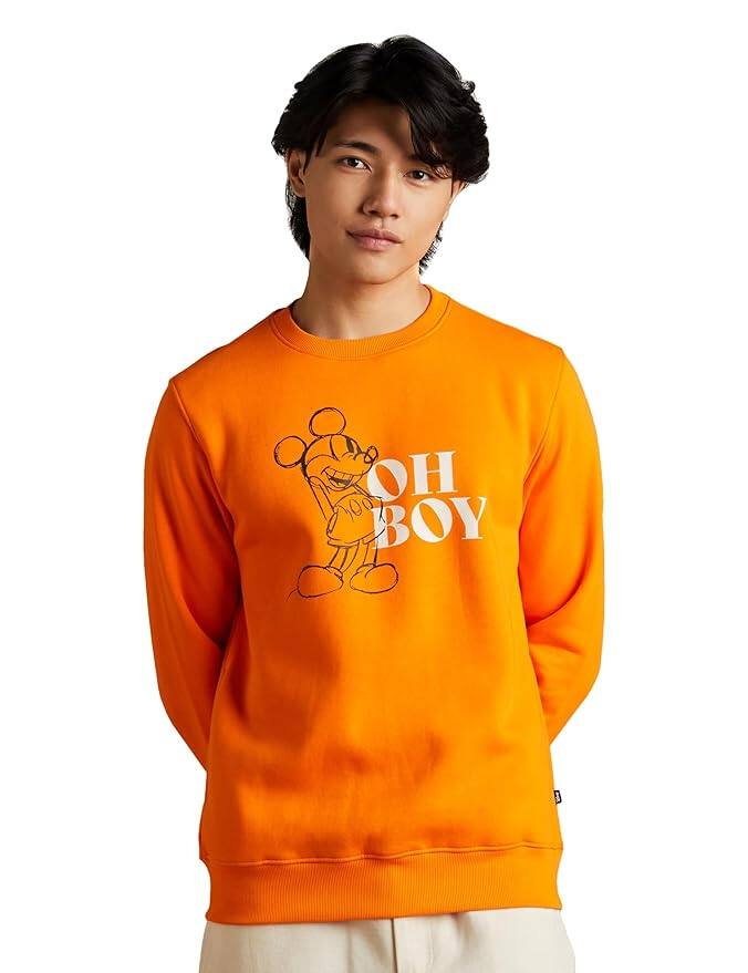 Amazon Brand – Symbol Heavyweight Round Neck Sweatshirt