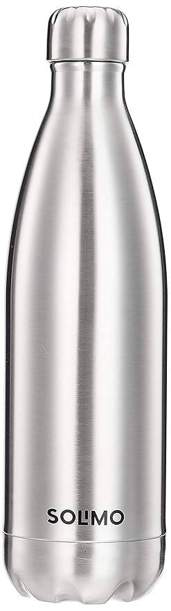 Amazon Brand – Solimo Stainless Steel Insulated Bottle (1000 ml) Amazon Brand – Solimo Stainless Steel Insulated Bottle (1000 ml)