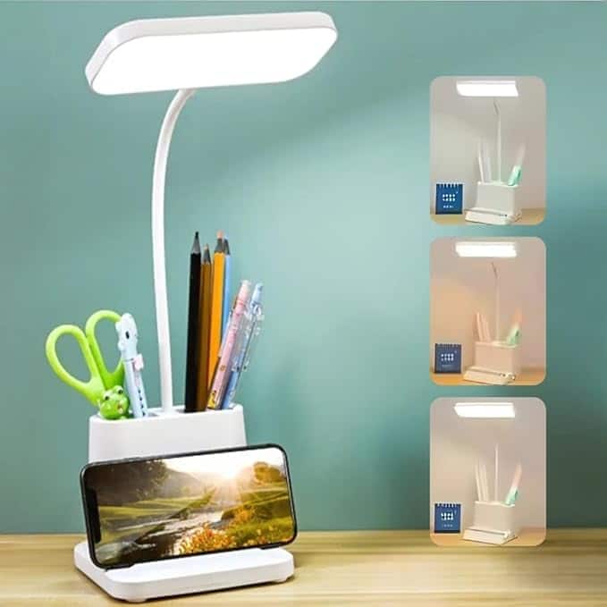 Amazon Brand – Umi Desk Lamp with Touch Sensor &amp; Pen Holder