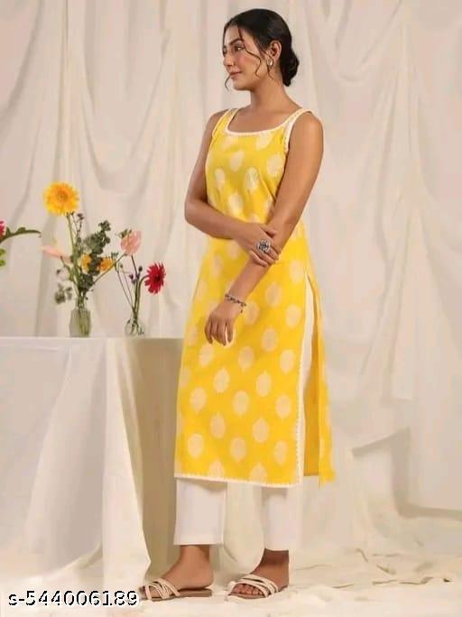 Anaynaa Ethnic Motifs Threadwork Cotton Kurta
