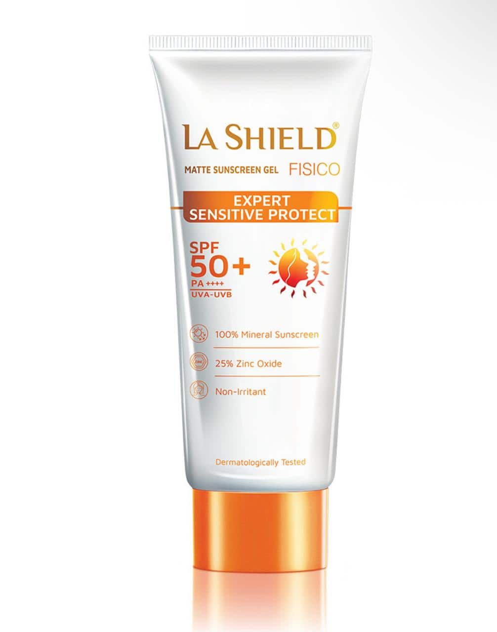 La Shield Sunscreen - SPF 50+ PA+++ Fisico SPF 50+ & PA+++ Mineral Based Sunscreen Gel | Chemical filter free | (50 g) La Shield Sunscreen - SPF 50+ PA+++ Fisico SPF 50+ & PA+++ Mineral Based Sunscreen Gel | Chemical filter free | (50 g)