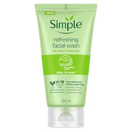 Simple Kind To Skin Refreshing Facial Wash 150 ml Simple Kind To Skin Refreshing Facial Wash 150 ml