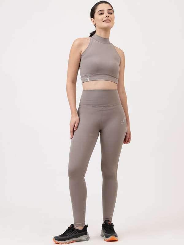 Anushil High Neck Crop Top &amp; Leggings Co-Ord