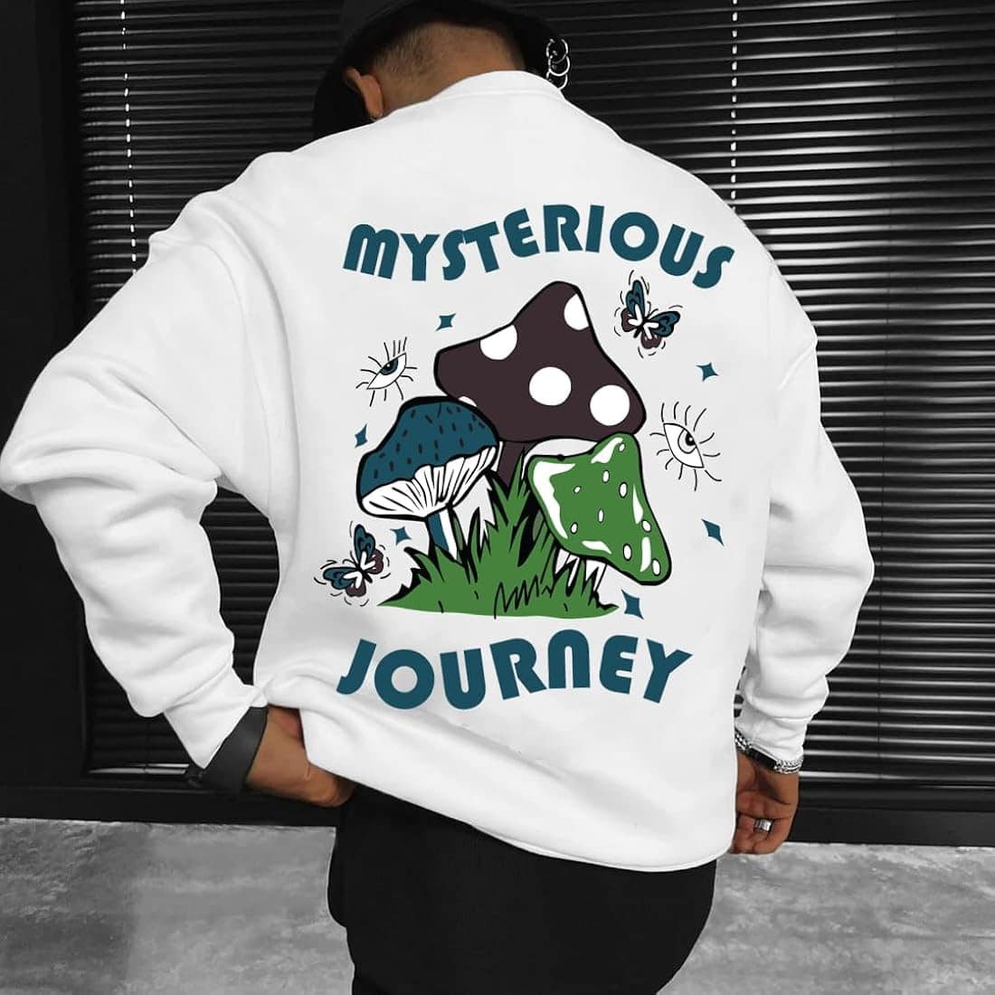 AUSK Full Sleeve Printed Men's Sweatshirt