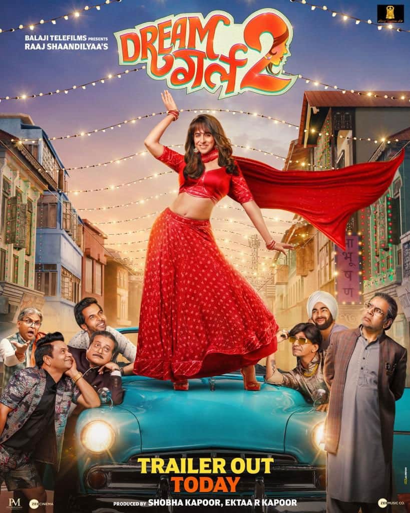 Dream Girl 2 Unveils Ayushmann Khurrana As Pooja In New Poster, Trailer To  Be Out Today | Movies News | Zee News