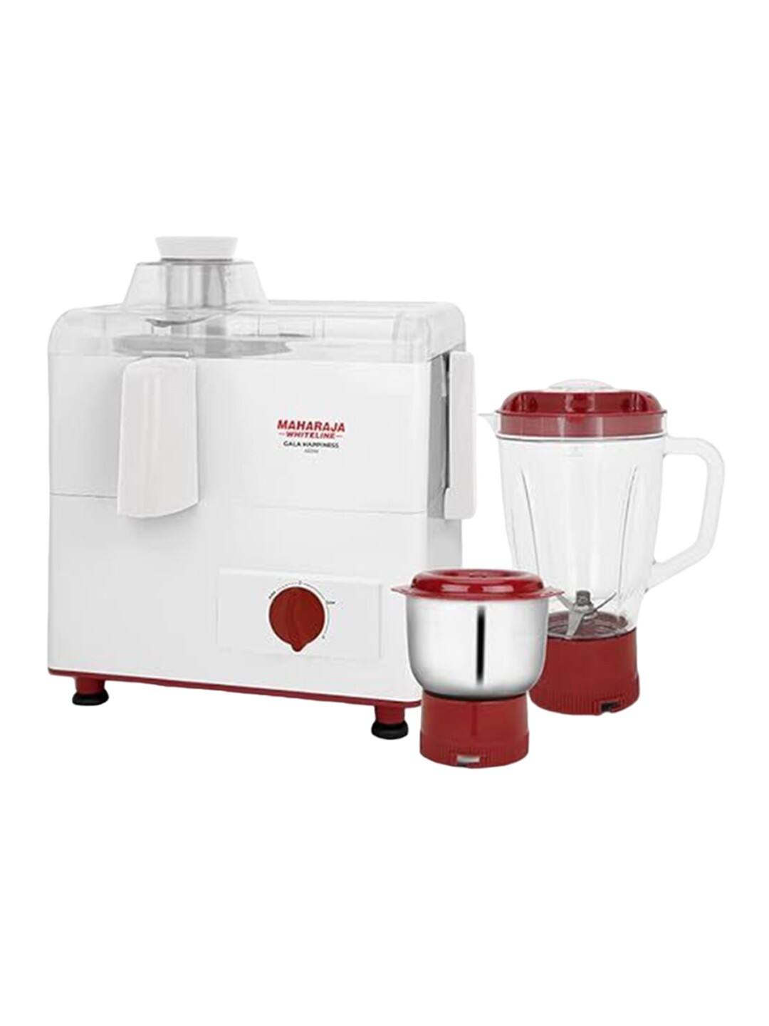 MAHARAJA WHITELINE: Gala Happiness 500W Juicer Mixer Grinder MAHARAJA WHITELINE: Gala Happiness 500W Juicer Mixer Grinder
