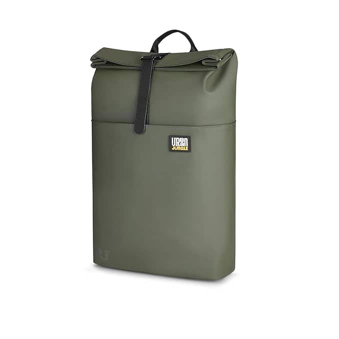 Urban Jungle by Safari Metro Roll-Top Backpack 15 Liters Water Resistant 