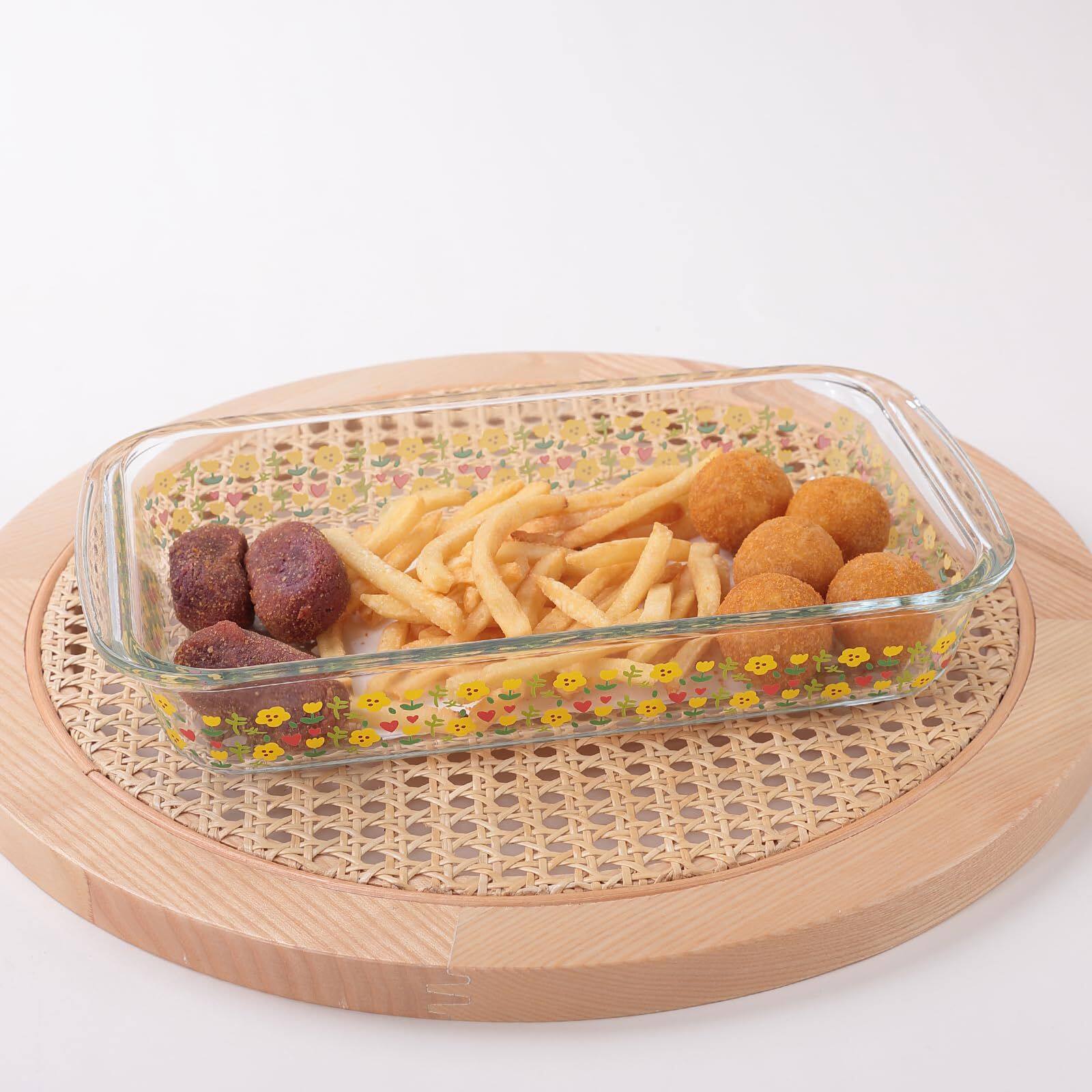 The Better Home Zeno Borosilicate Glass Baking Tray