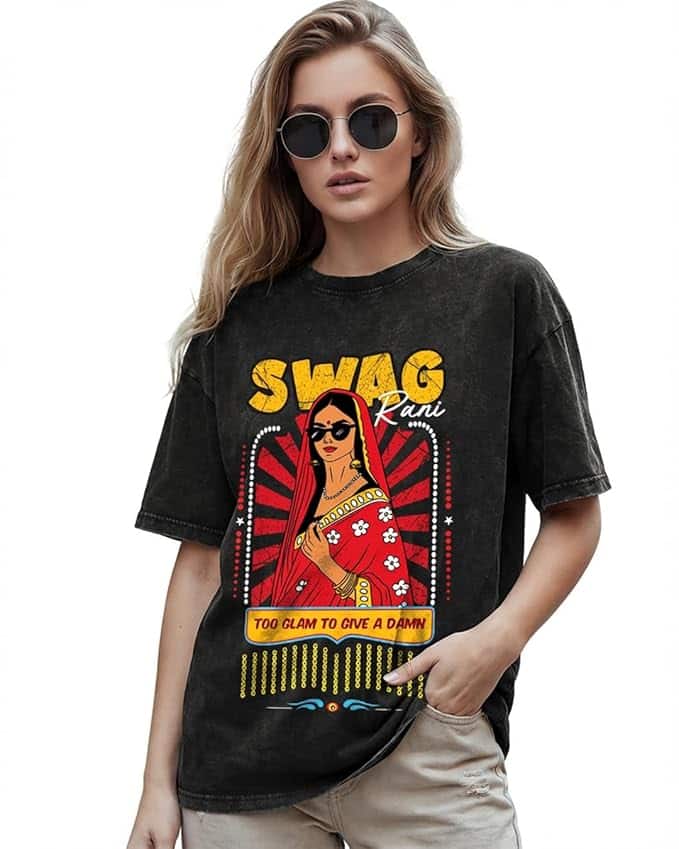 Bewakoof Women’s Cotton Oversized T-Shirt