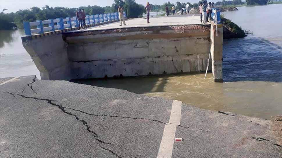 BIhar floods, Bihar bridge collapse