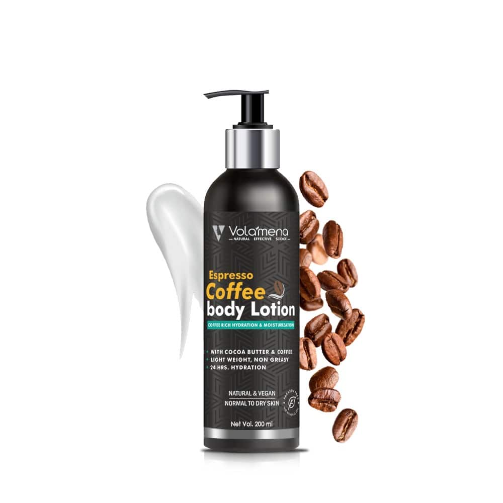 Volamena Coffee Body Lotion Shea, Cocoa & Vitamin E Volamena Coffee Body Lotion Shea, Cocoa & Vitamin E