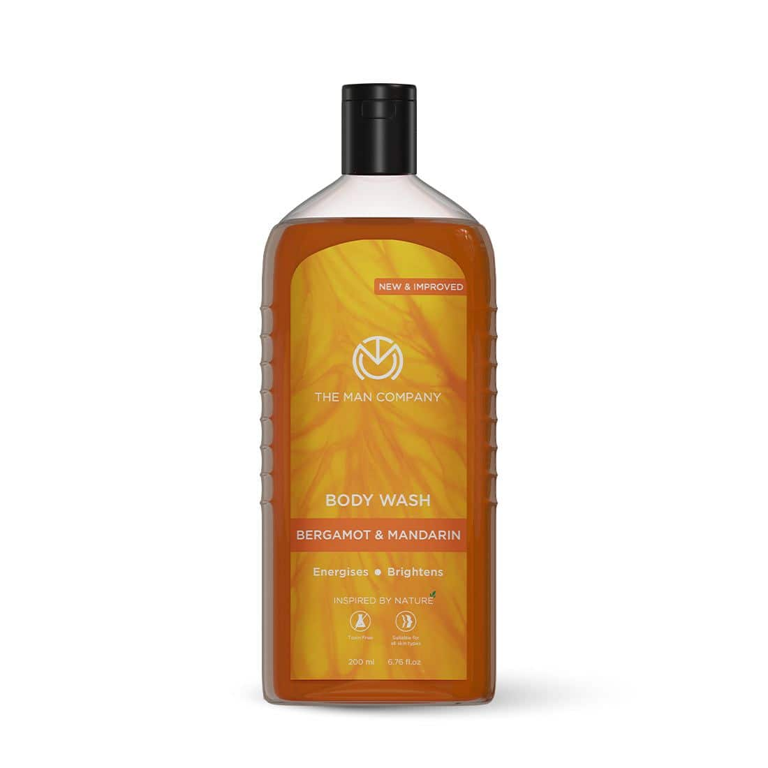 The Man Company Bergamot &amp; Mandarin Body Wash: A Refreshing Citrus Delight